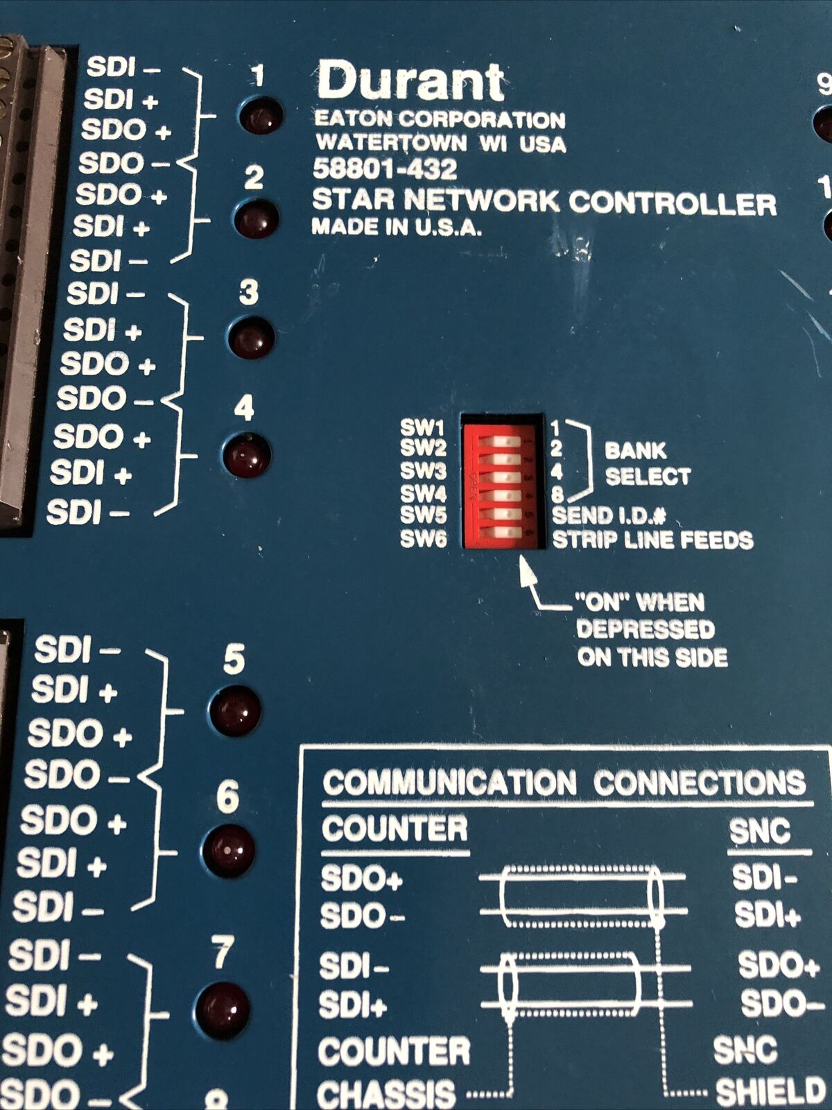 New Durant 58801-432 Eaton Corporation Communication Adaptor Module,Fk