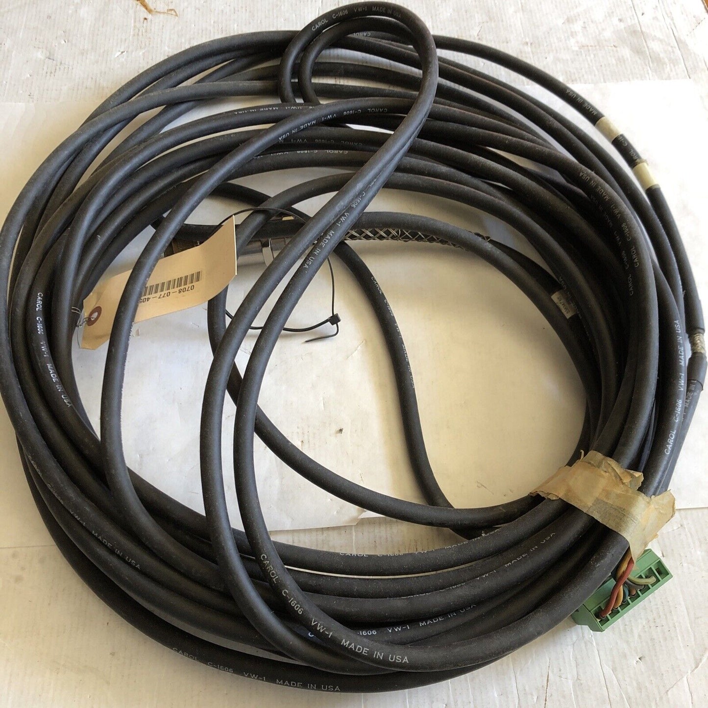 New Cooper 538347 65’ Motor Servo Cables,65' Length (New & Used),Mec-15-06,Ak