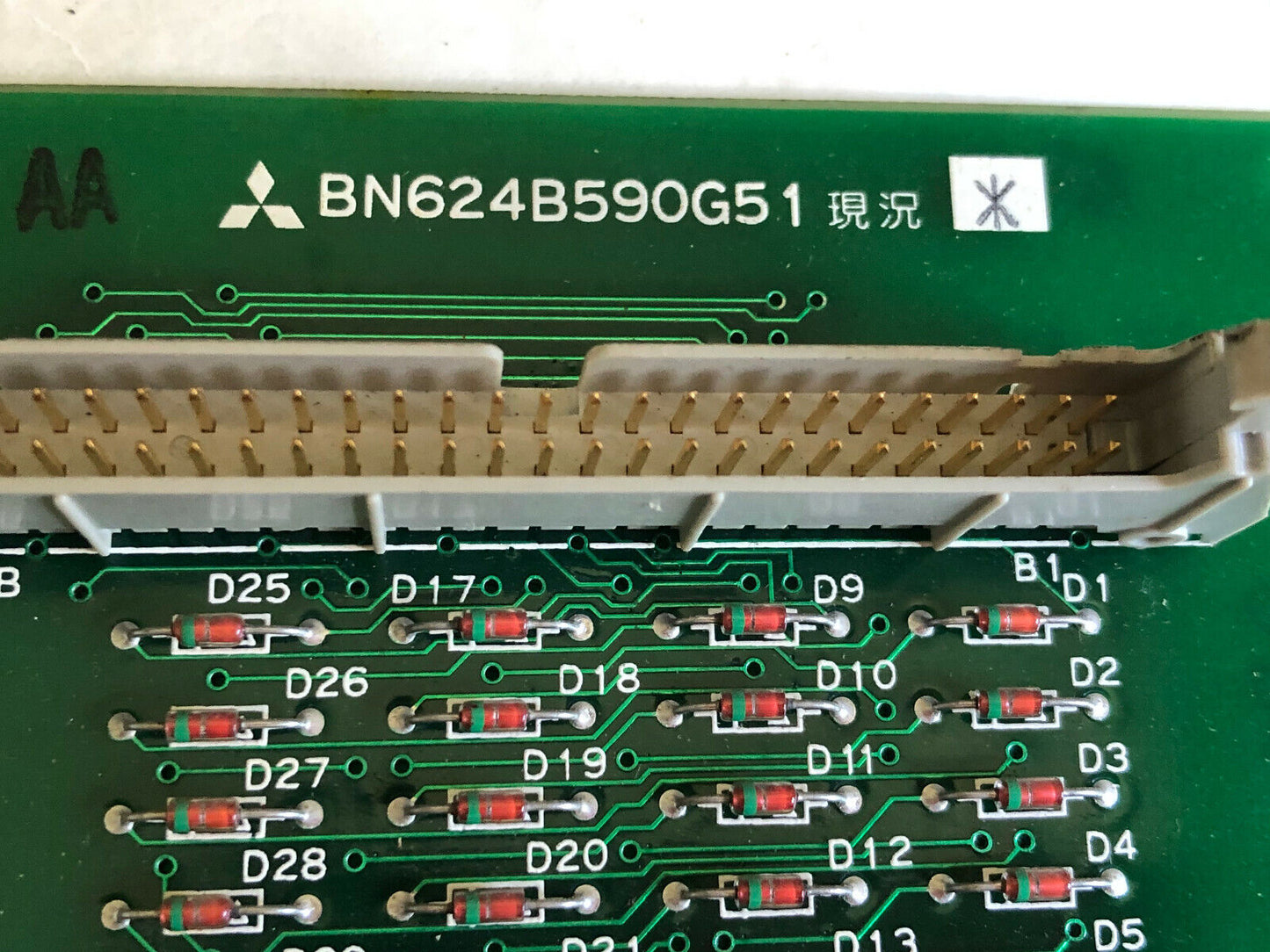 Mitsubishi Fx719a Bn624b590g51 Mazak Cnc Circuit Board Bn624b590h01,De