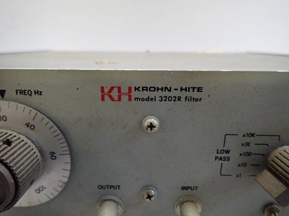 Bruel & Kjaer 3202,B & K,Kh Krohn-Hite 3202R,3202 Filter Plc Controller,Ab