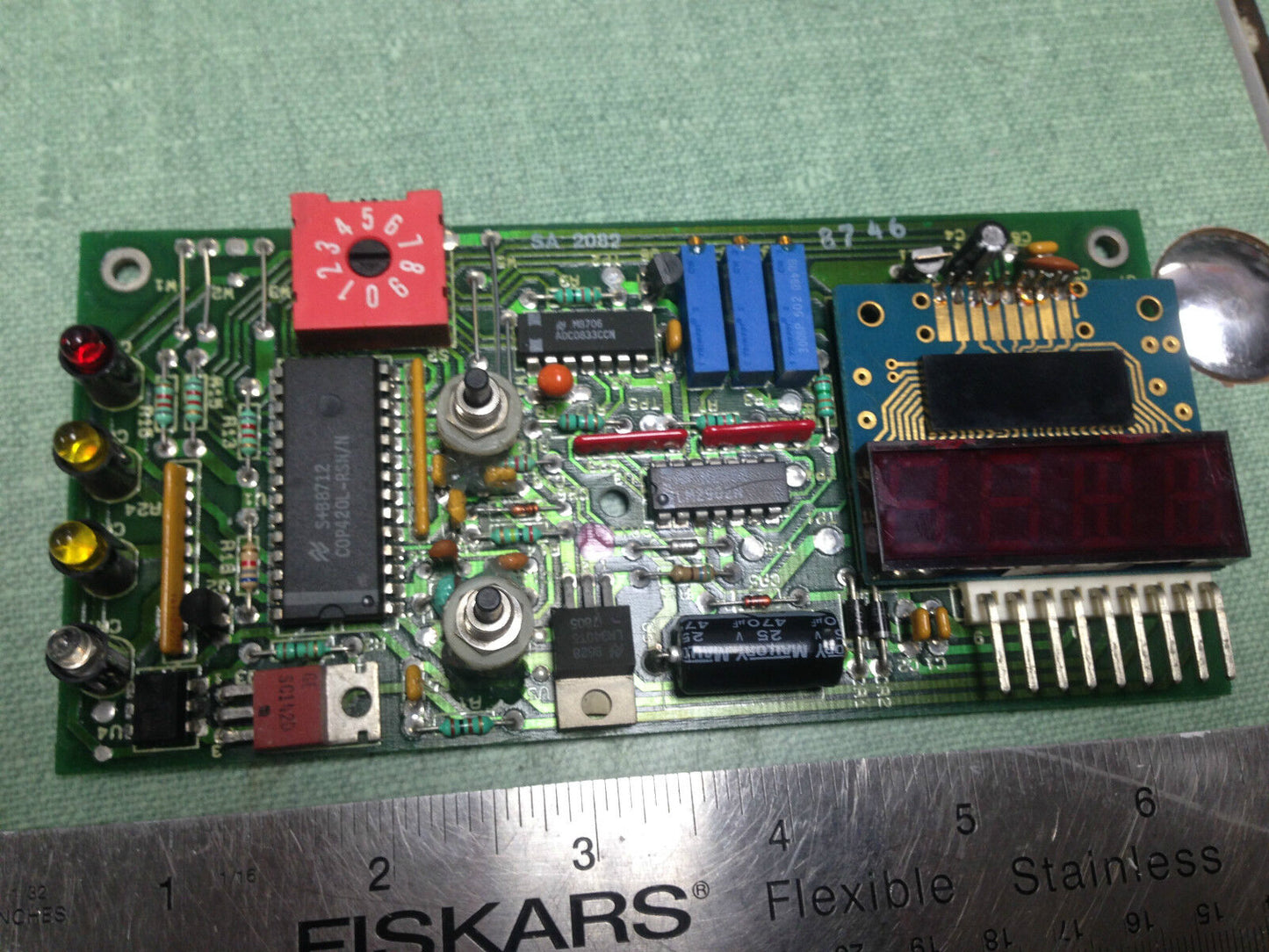 Lamarche Sa 2082, Uticor Sa 2082 Pc1135 Rev A Circuit Board,Fj