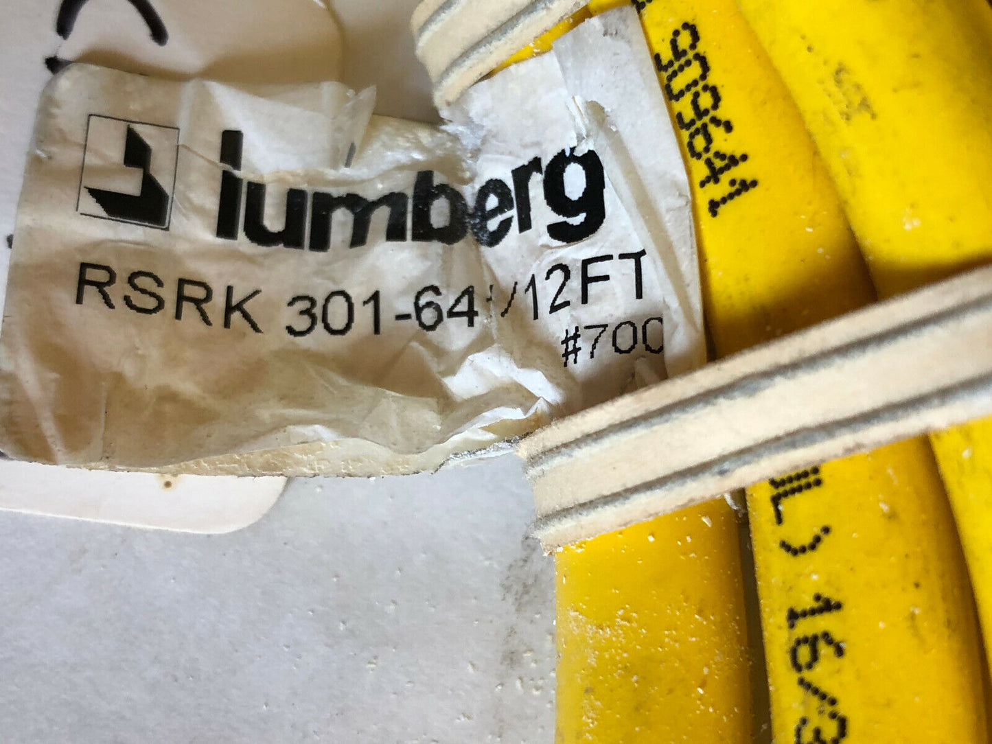 Robotic Rsrk 301-641/12Ft, Machine Cable Assembly Cordset Lumberg 909641,Ew