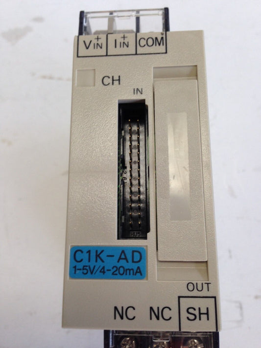 Omron C1k-Ad Input Module 1Point Analog-Digital 1-5V/4-20Ma ,Sv