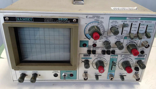 Ramsey 3500 Oscilloscope, 35 Mhz, Dual Trace,Fb