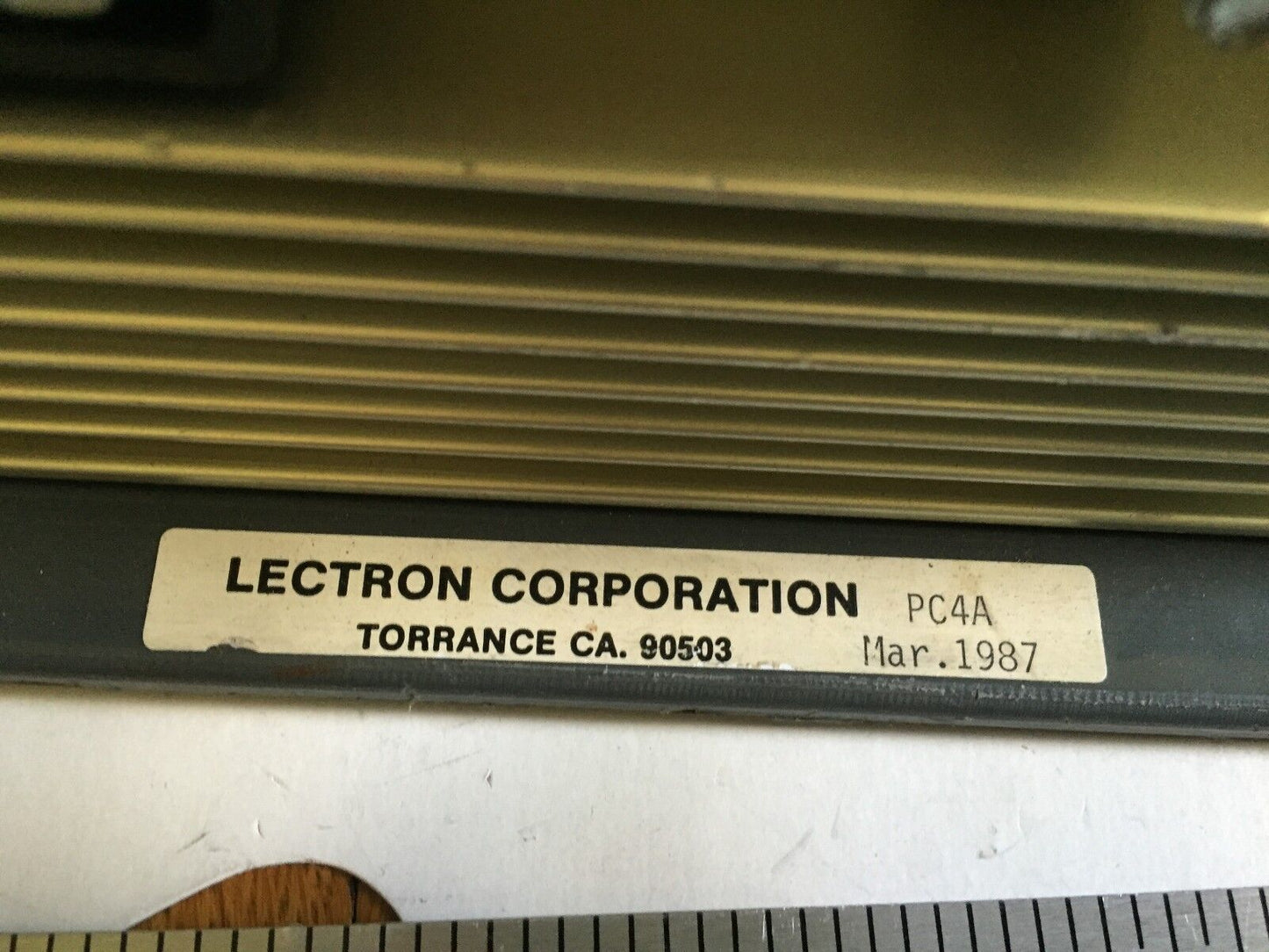 Lectron Pc4a,Asea Brown Boveri Rectifier Assembly,Sreco 15W30a,Bq