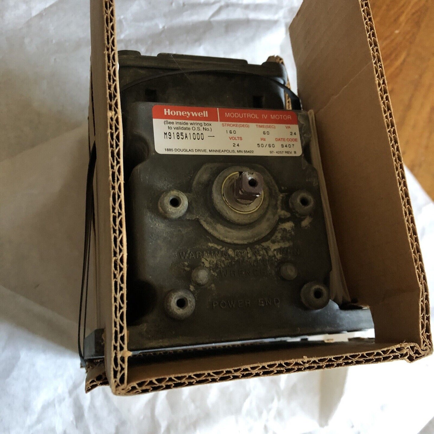 New Honeywell M9185a 1000 Modutrol Iv Motor,Ao