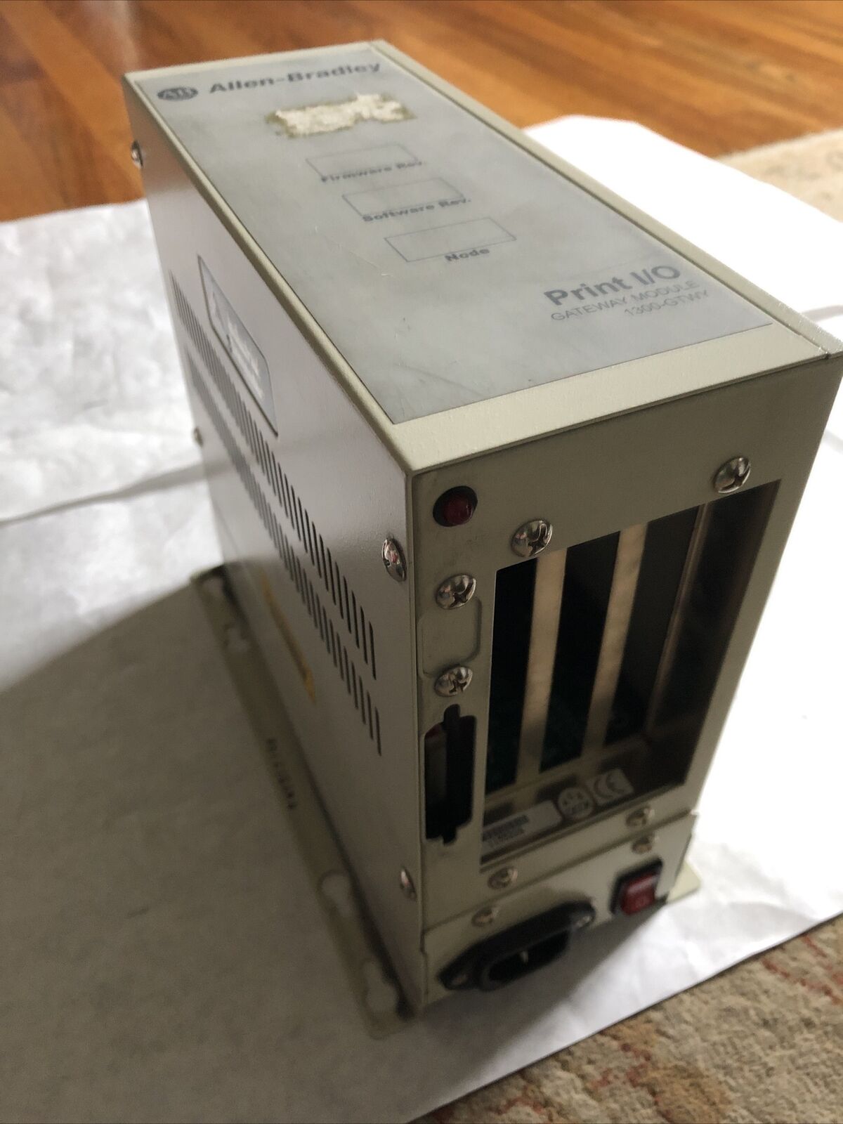 Allen Bradley 1300Gtwy Gateway Module Print I/O (Case Only) ,Ee