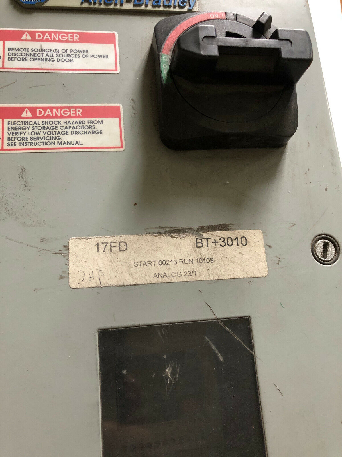 Allen Bradley 160-Ba04sf1-Af-Dmsf1c Drive Box Controller,Bd