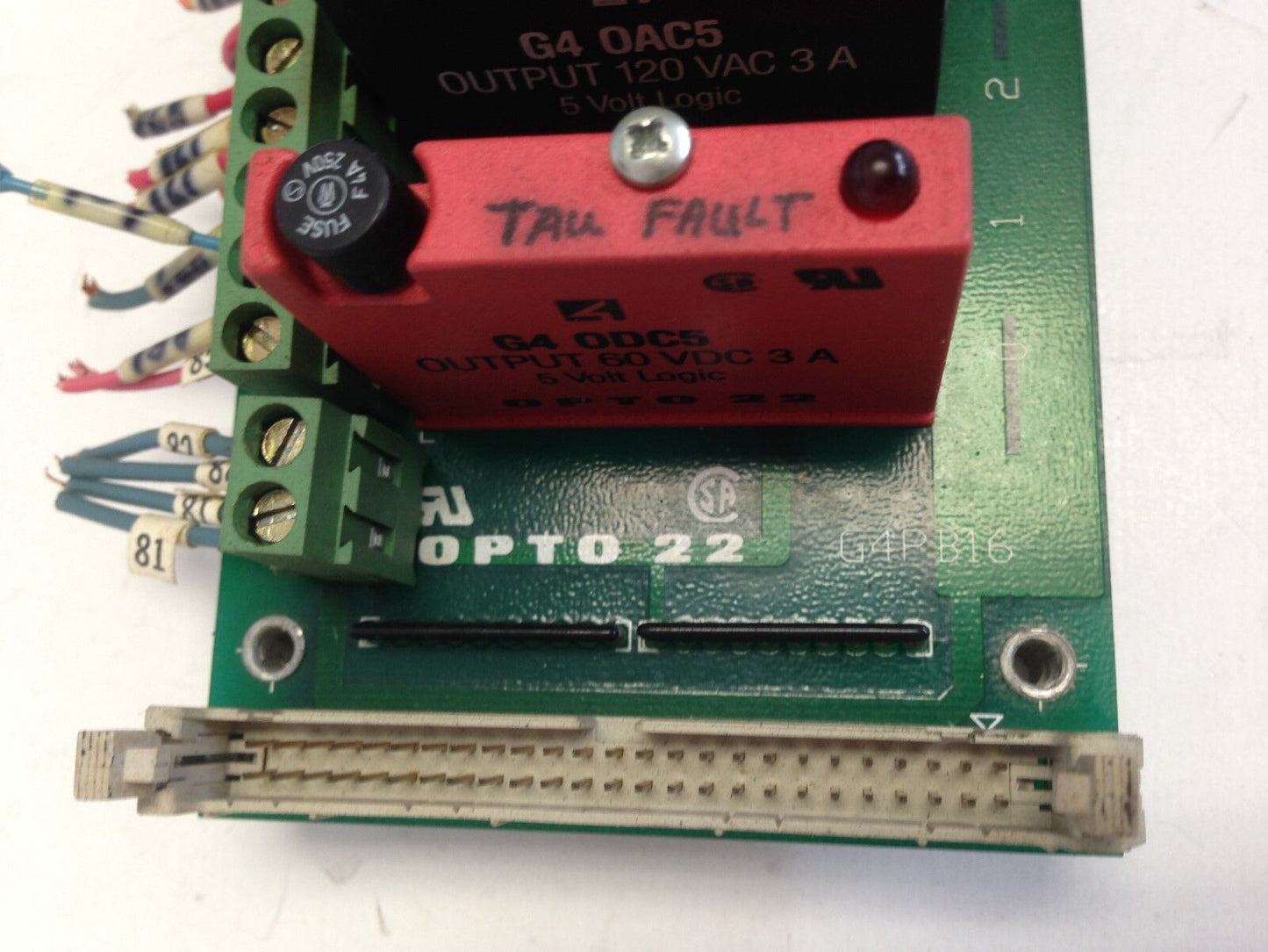 Opto 22 G4pb16, G4 Oac5,G4 Odc5, G4 Idc5  Circuit Board ,Fe
