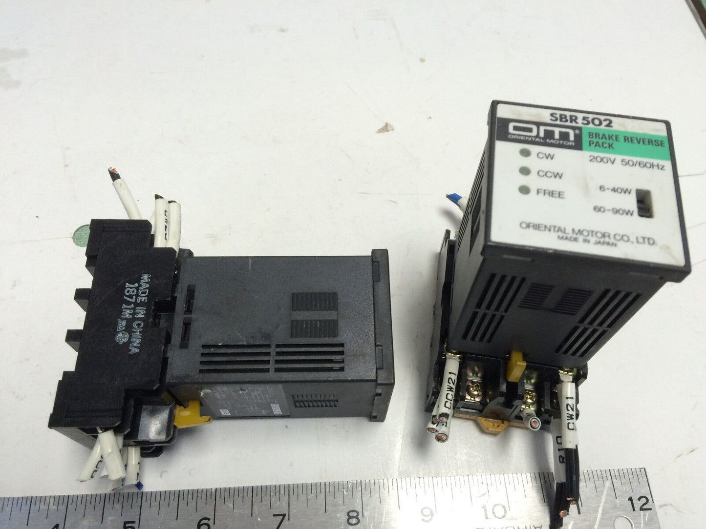 Oriental Motor Sbr502 Motor Control Brake Reverse Pack Om  Sbr5o2,Sd