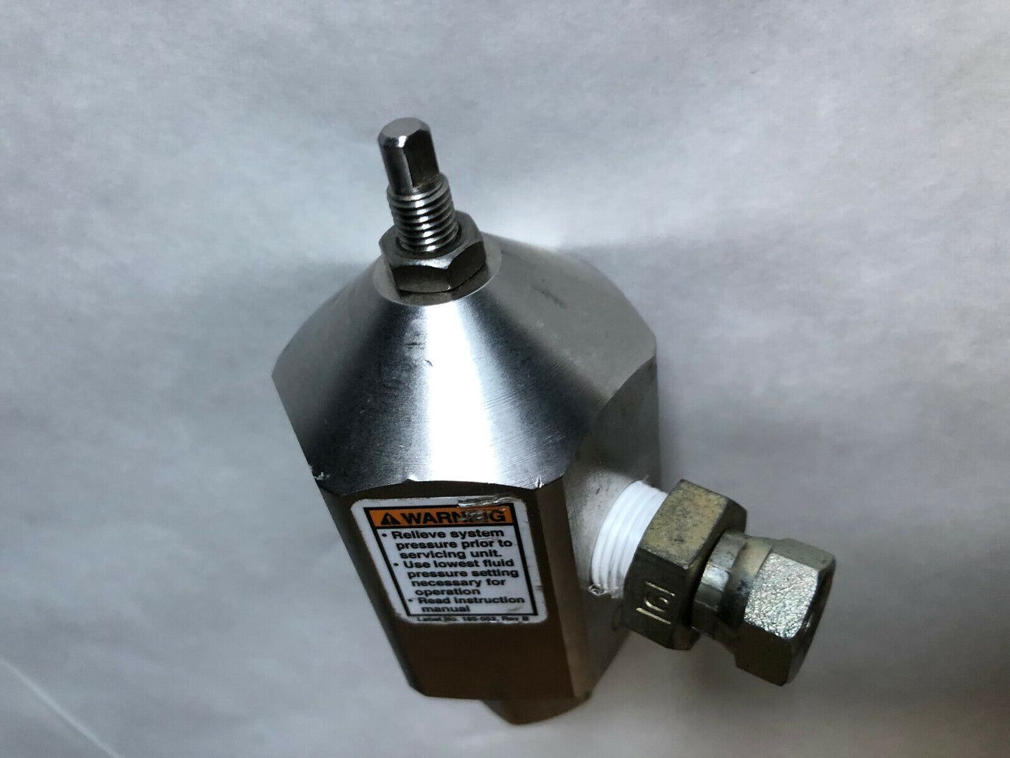 Graco 222-200 L06d Back Pressure Valve 5000Psi,Graco 222-200 ,Ss