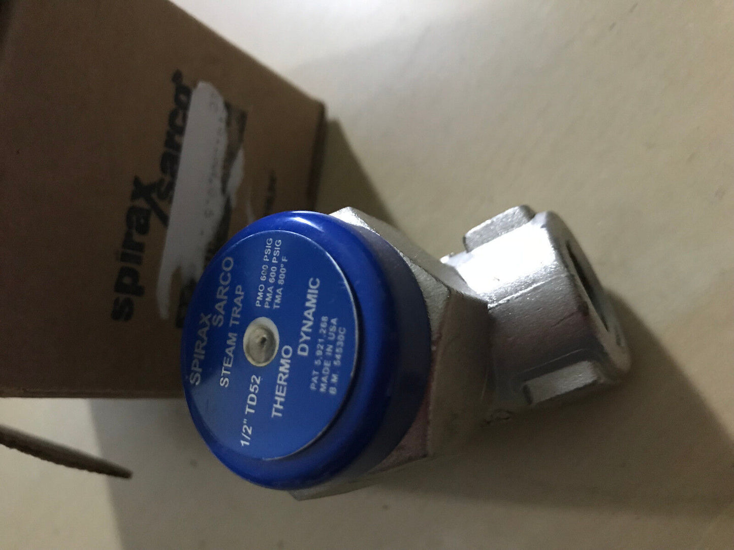 New 1/2" Td52 Spirax Sarco B.M. 54530C Steam Trap Cool Blue Thermo Dynamic,Ay,Av