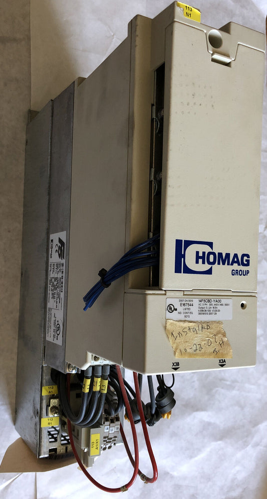 Homag 14F5cbd-Ya00 Combivert,11Kva, Keb 14.E5 T60-A071 Inverter,3Ph,Ea