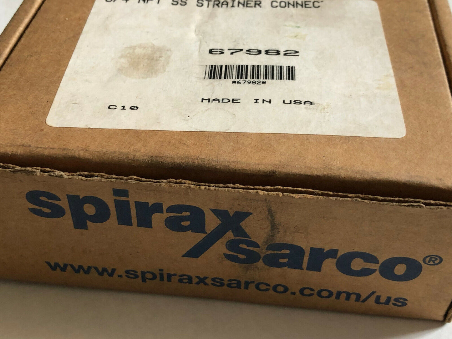 New 3/4" Npt Ss Spirax Sarco Epcp,A2045,A351 Cf8, Y Strainer Connector,Ce,Sl