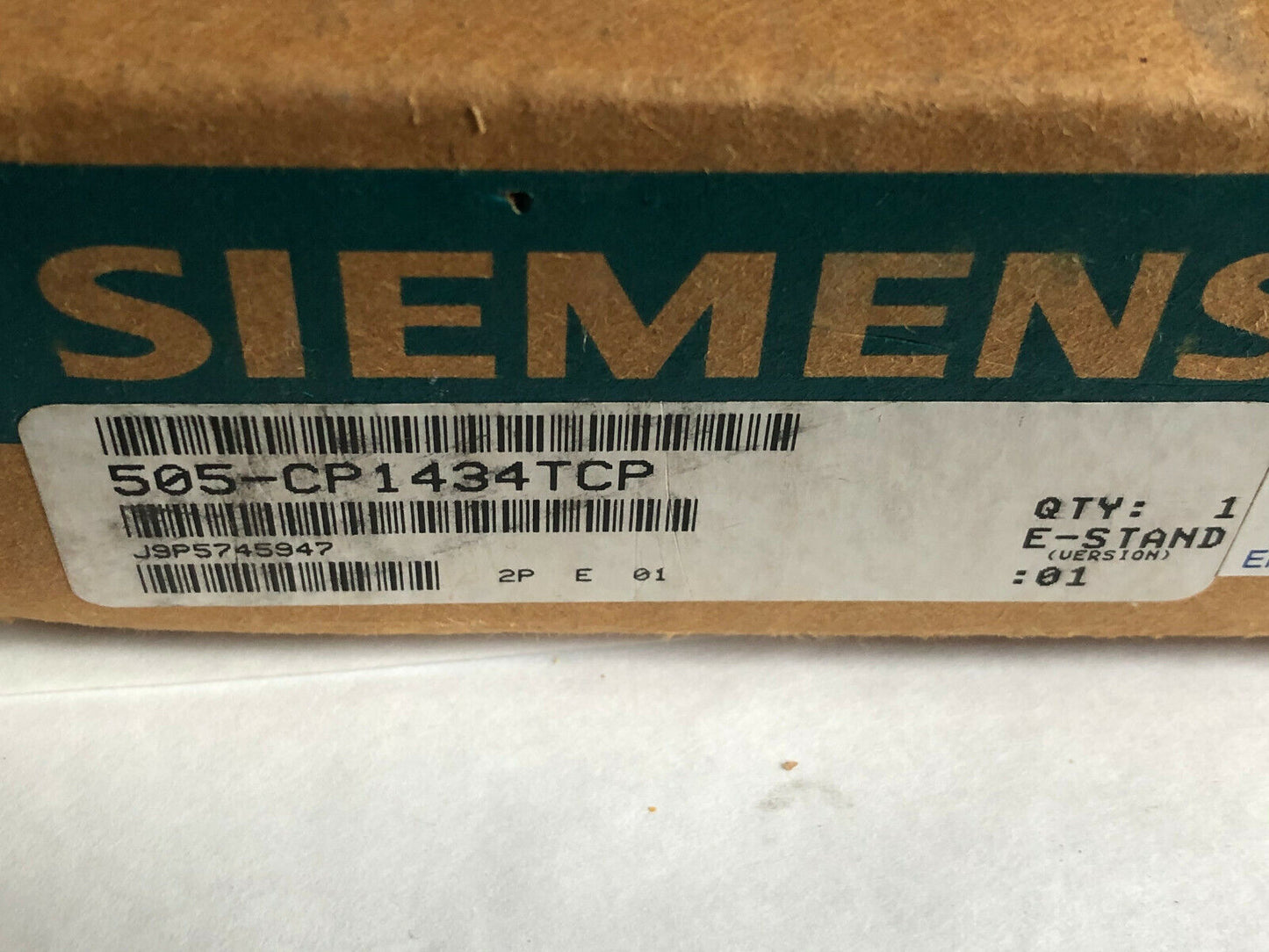 New Siemens 505-Cp1434-Tcp,Simatic 505 Industrial Ethernet Tcp/Ip,280511,Cl
