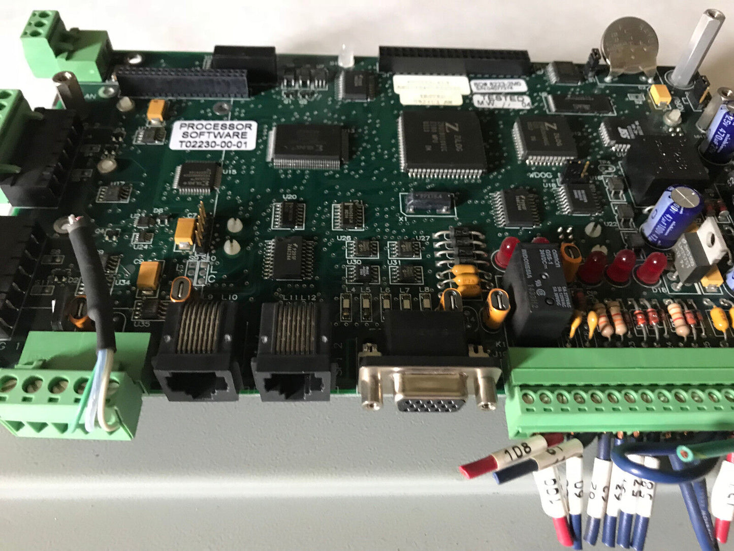 Milling 8223-2M0,2002 Wtc Interface Panel As03391619,Software T02230-00-01,Ec