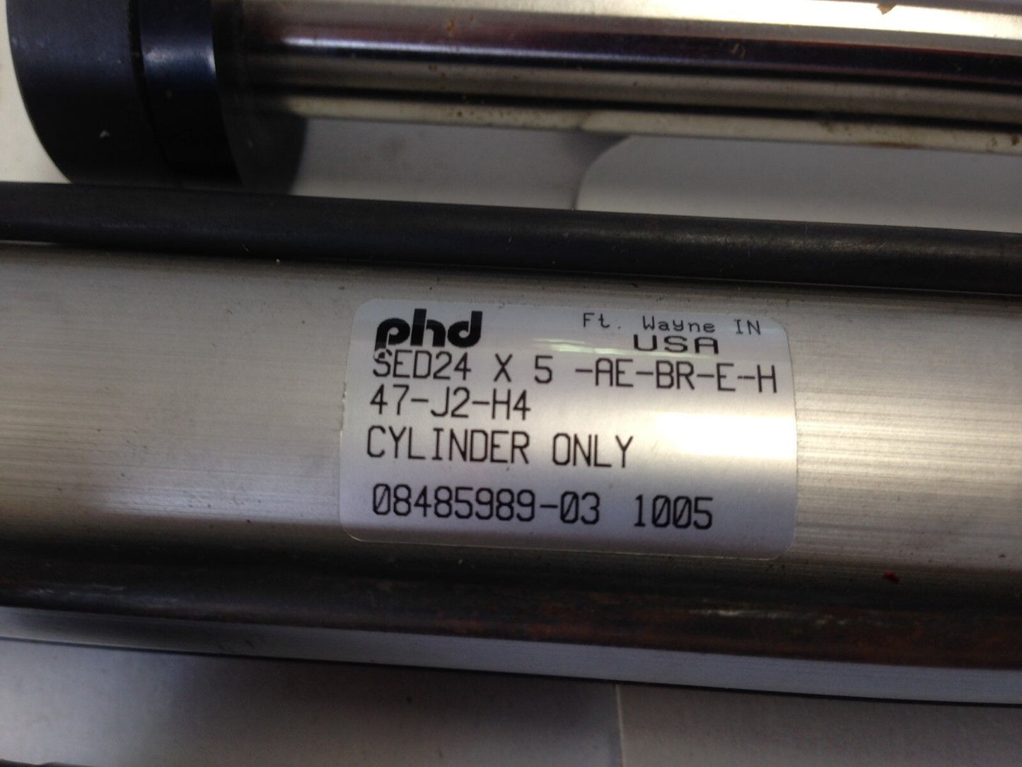 Phd Sed24x5-Ae-Br-E-H 47-J2 Sld&Cyl Pneumatic Slide Cylinder, Rodlok 63647-03,Da