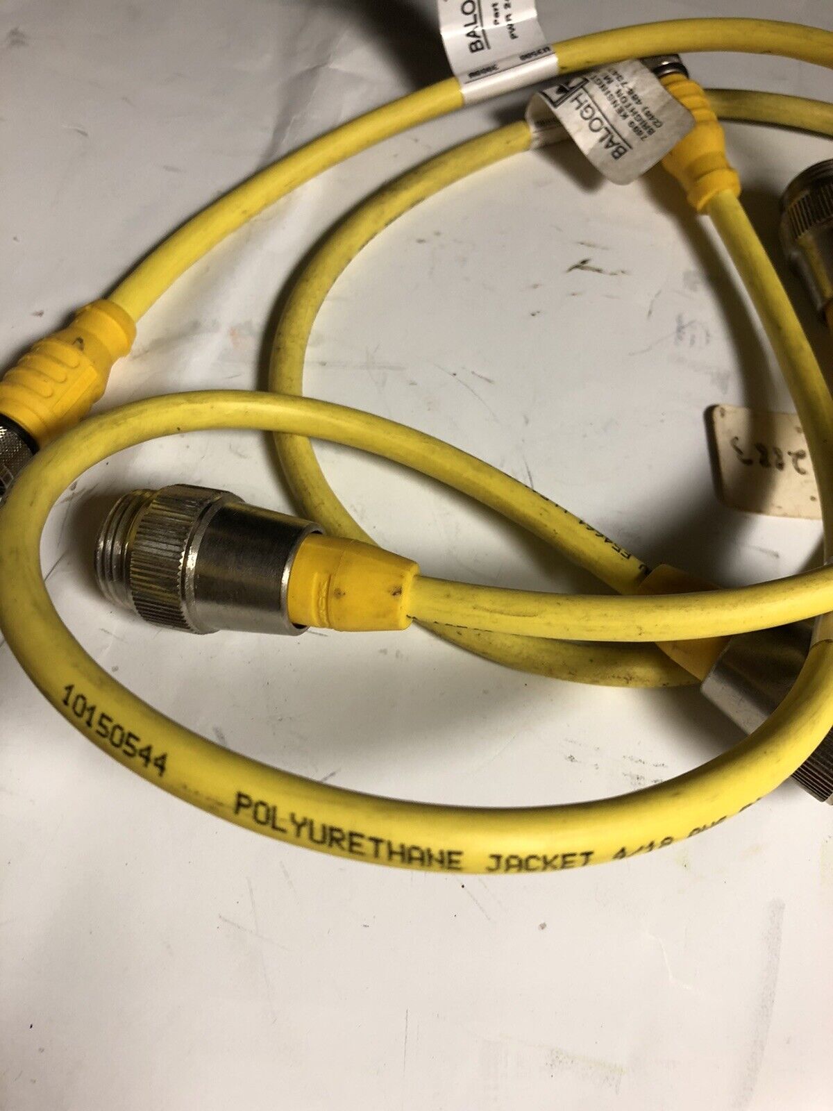 New Balogh Robotic/Machine Cable Assembly Cordset Pwr 24/Ext/0.5M,10150544,Ex