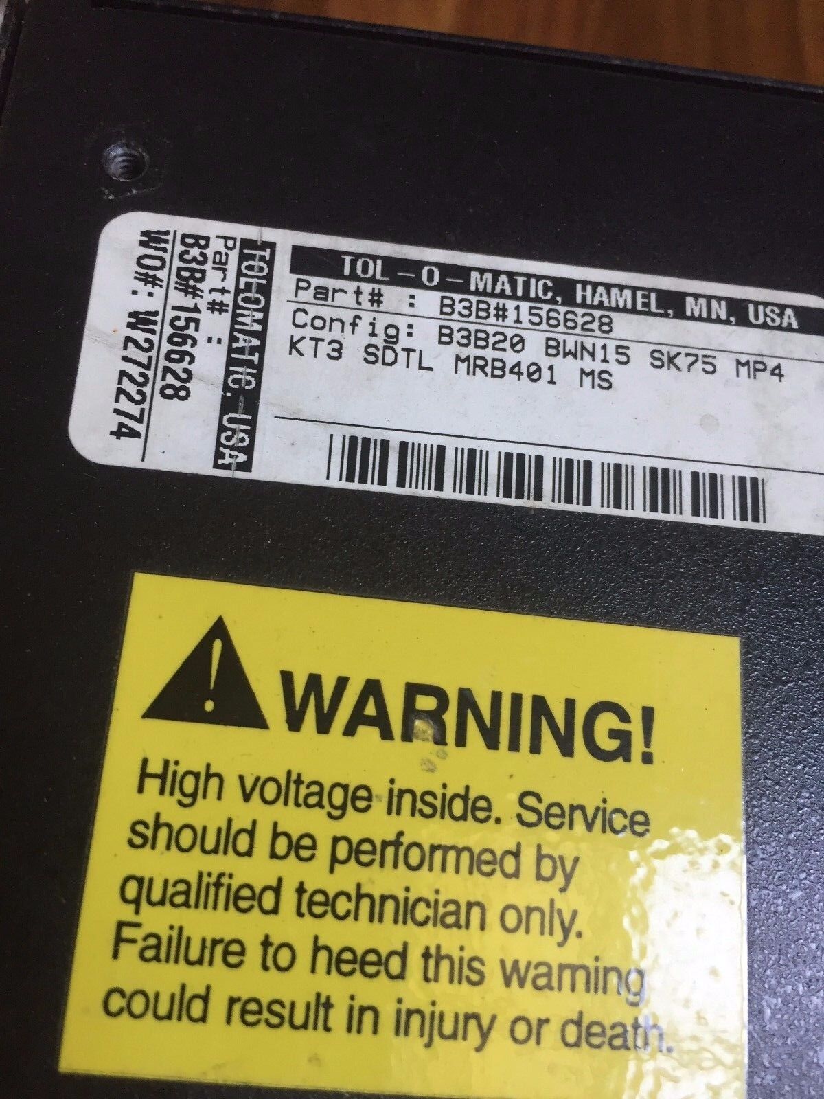 Tolomatic Mscldc,B3b #156628 Microstepping Closed Loop Dc Controller,Bu