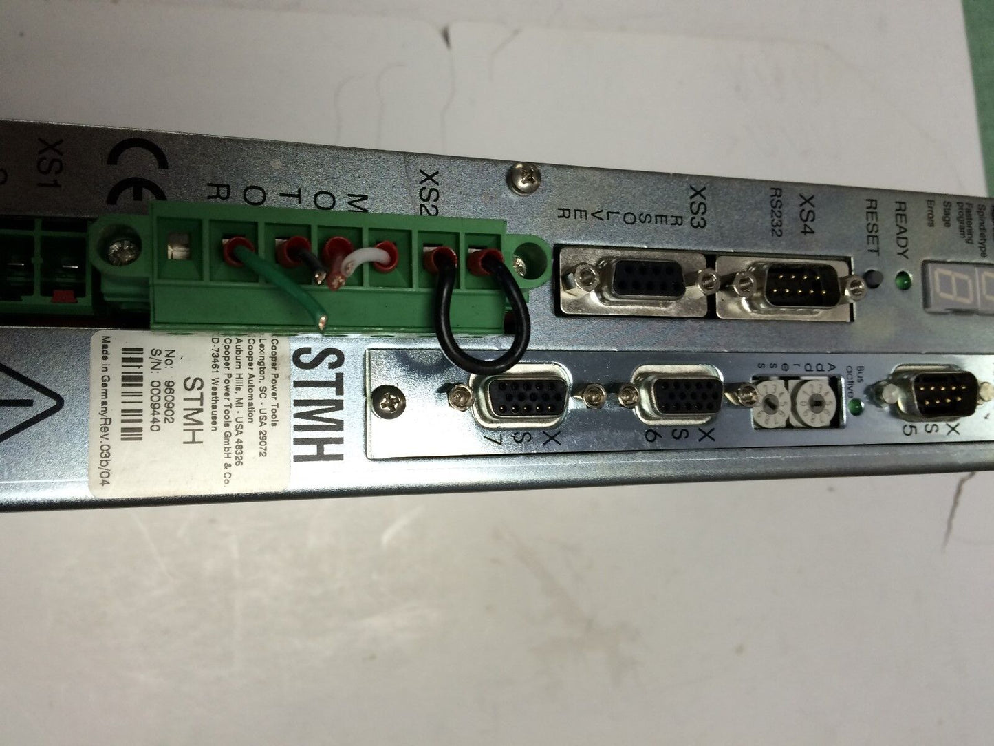 Cooper Power Tools Stmh 960902 Servo Drive Controller,Fj