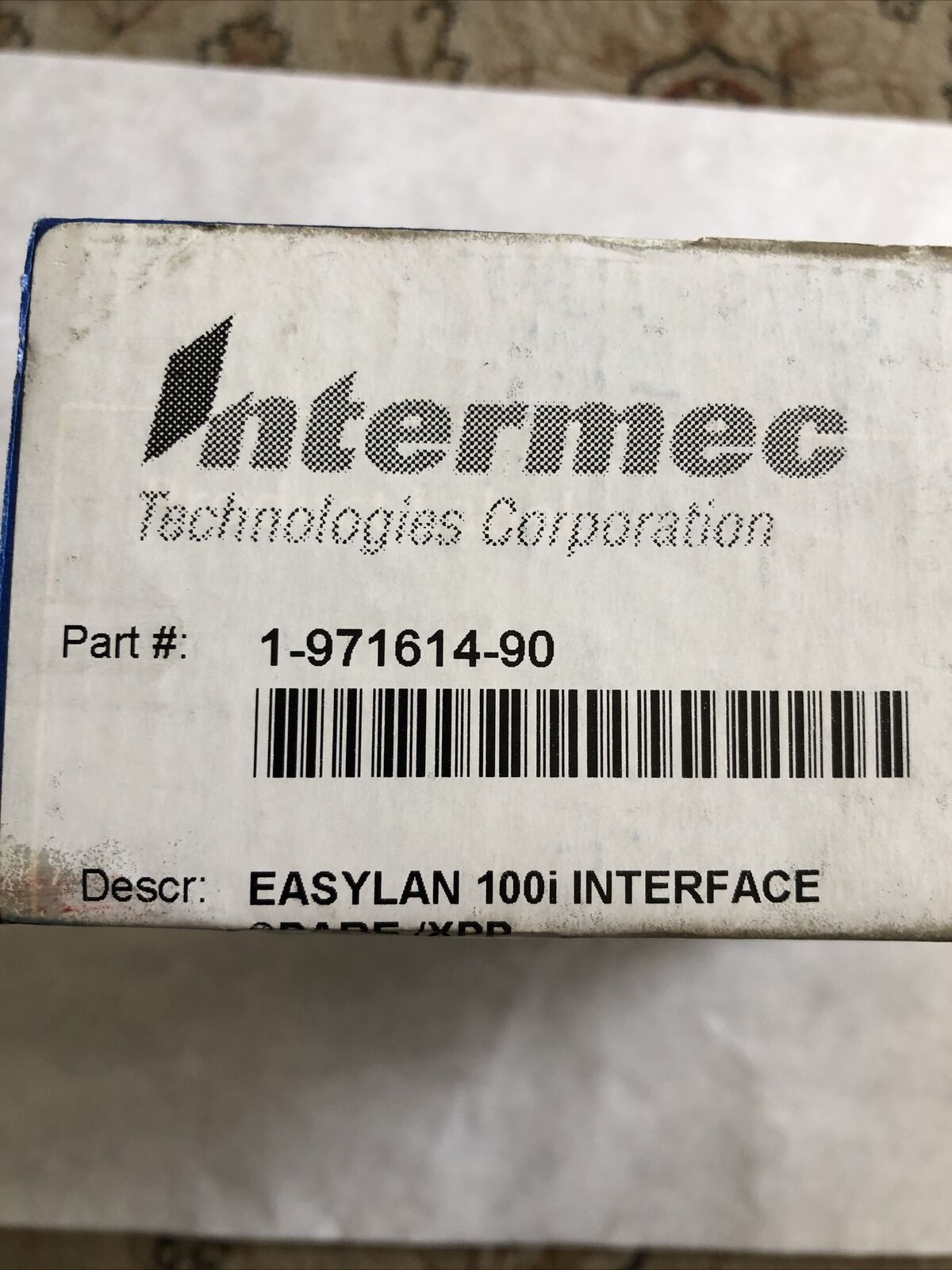 New Intermec 1-971614-90 E Easylan 100I Ethernet Ycl Ptc0001,1-971614-00 P02,Fj