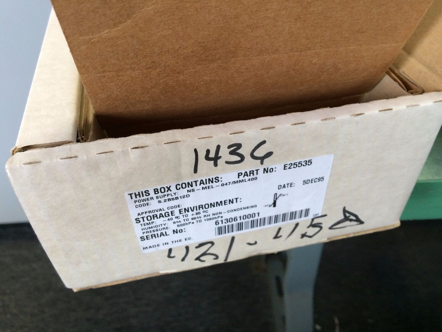 New Lambda 4B3na2a-1436 Power Supply 5.2V 25Amp 5V 25Amp +12V 7Amp 400W Cv