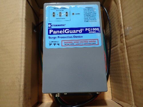 Intermatic Pg1000-480-3D Panelguard Pg1000,Hardwired Surge Protector,480Vac,Ez