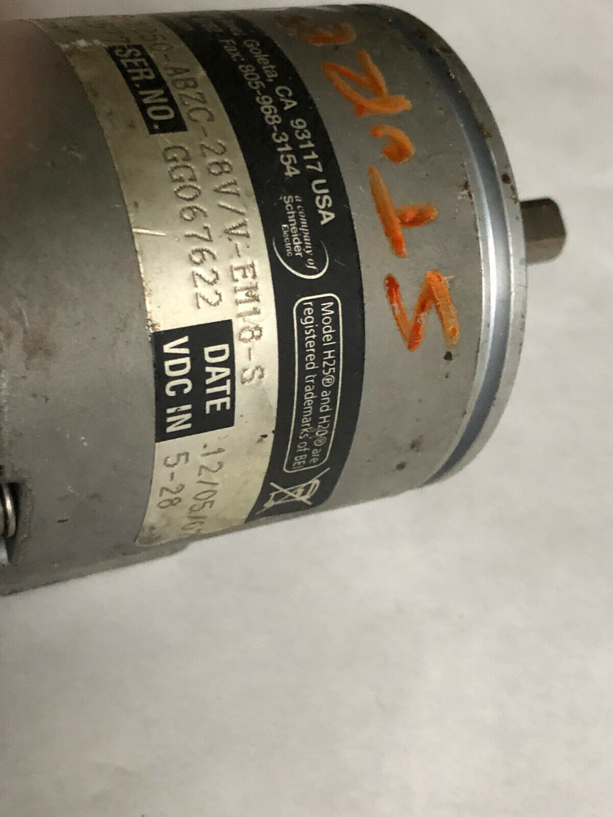 Bei H25e-F1-Ss-1250-Abzc-28V/V-Em18-S ,924-01002-1577  Rotary Encoder,Di