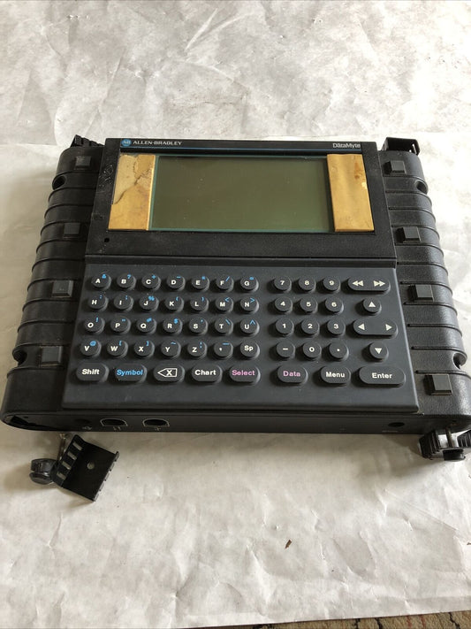 Allen Bradley 3777-750 Keyboard Datamyte (No Battery Cover & Damaged A Part) ,Bh