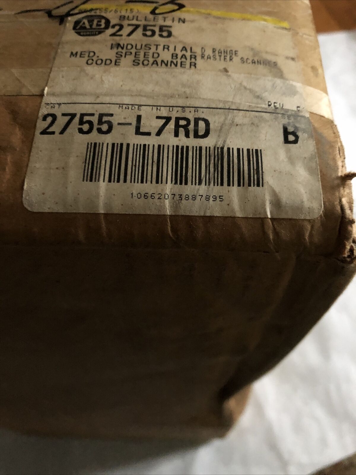 New Allen Bradley 2755-L7rd Scanner Head Side, Allen Bradley 2755L7rd,Bg,Dh