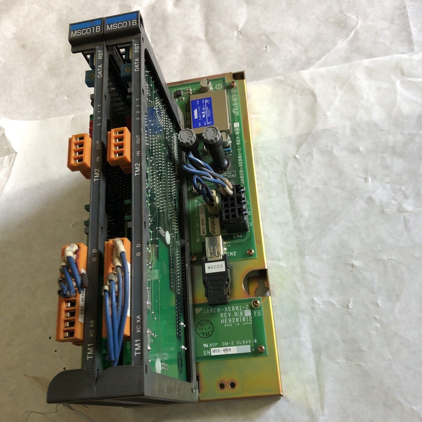 Yaskawa Jarcr-Xeb01-2 Expansion Rack He9201012,Msco1b,Msc01b,Jarcr-Xeb01-1,Ei