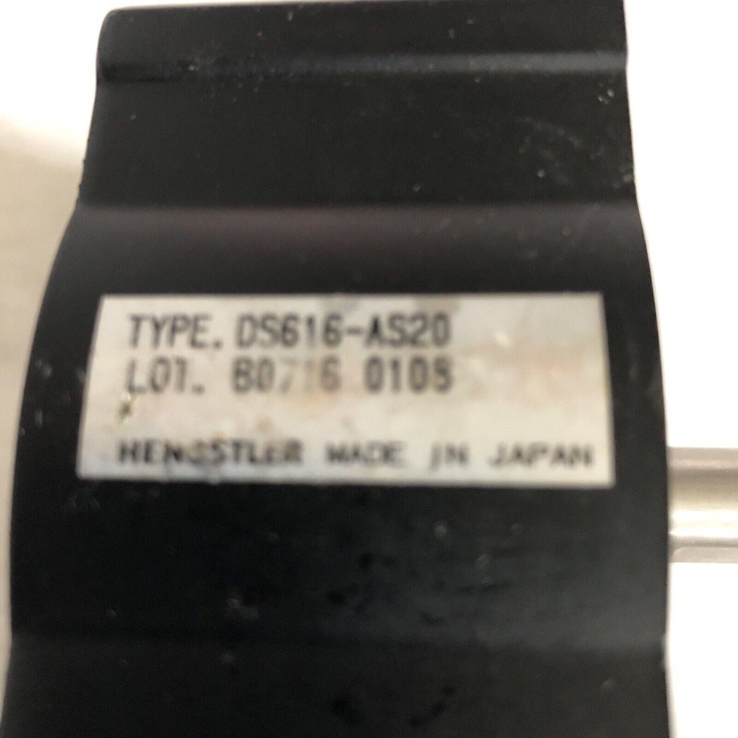 Hengstler  Ds616-As20 Danaher Controls Shaft Encoder 5-12Vdc,Bd