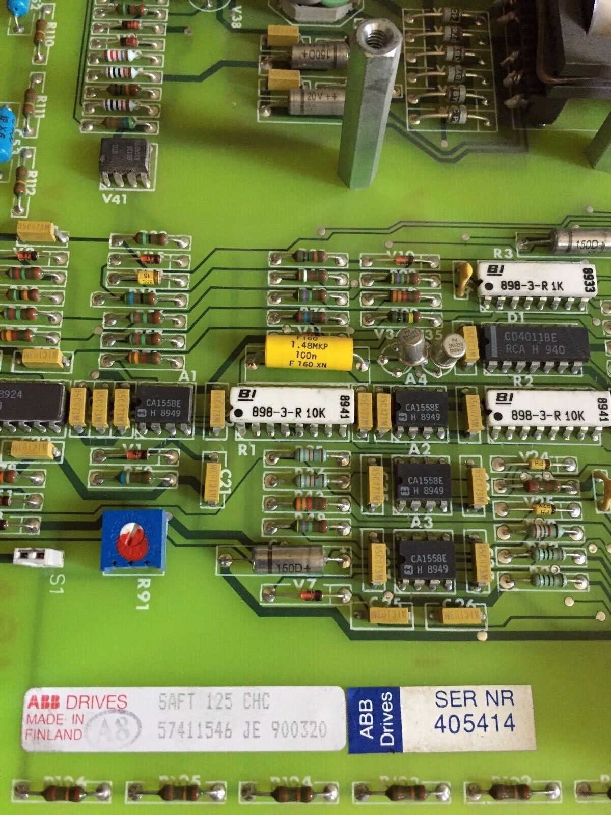 Abb Saft 125 Chc,57411546 Je Chcasea Brown Boveri Chopper Control,Ec