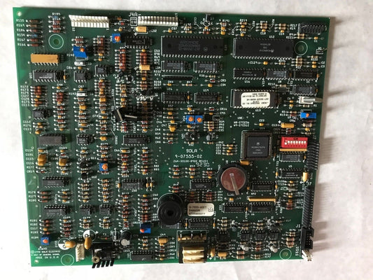 New Sola 9-07555-02 Rev. 01,Sola 9-7555-02Et Interface 009-07555-3120-01,Eh