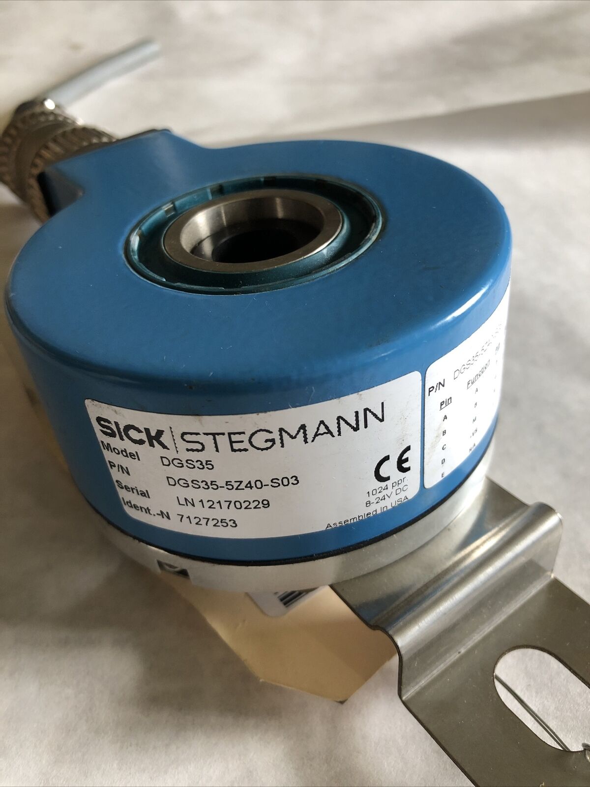Sick Dgs35,Stegmann Dgs35, Dgs35-5Z40-S03 Encoder, 1024Ppr, 8-24Vdc,Ba