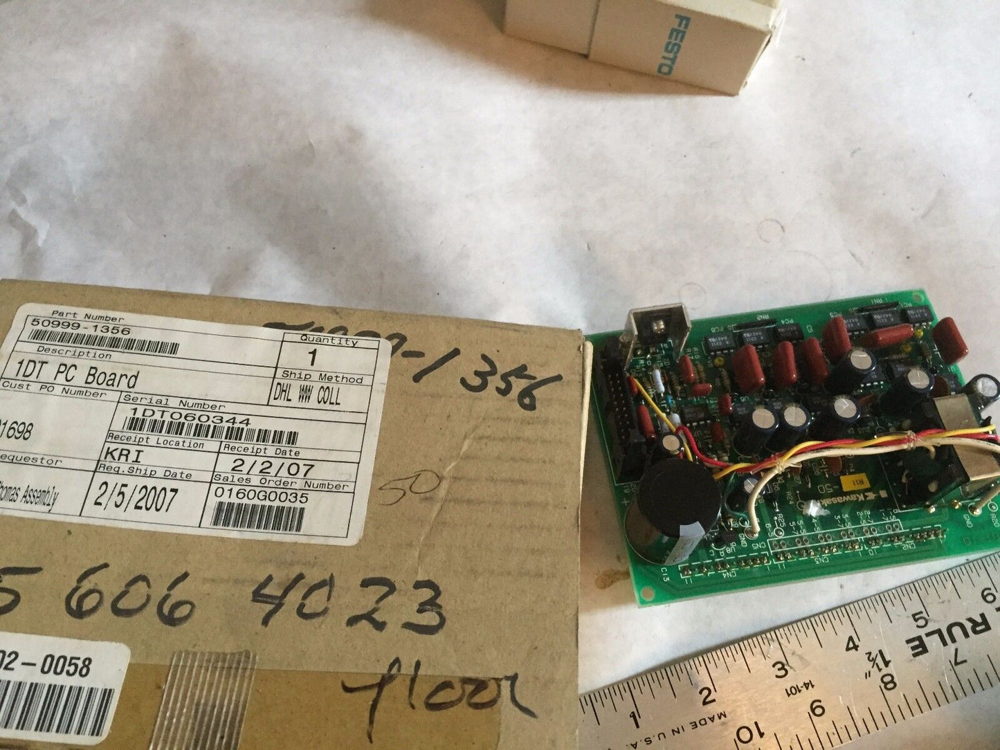 New Kawasaki 50999-1356 1Dt Pc Board,Kawasaki  R11-50 1Dt-10,Ea