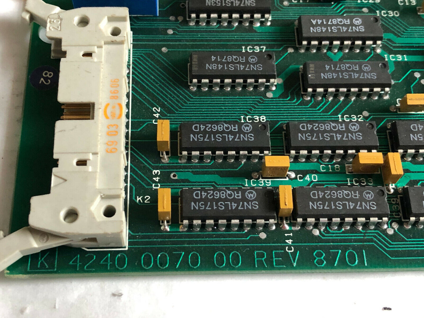New Atlas Copco 4240 0070 00 Rev 8701 Terpo I/O Module,4240007000,Fj