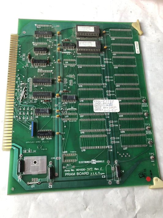 Houdaille 401520-307 Rev E Pram Board Pcb,401519-000 Strippit Turret Press,Fl