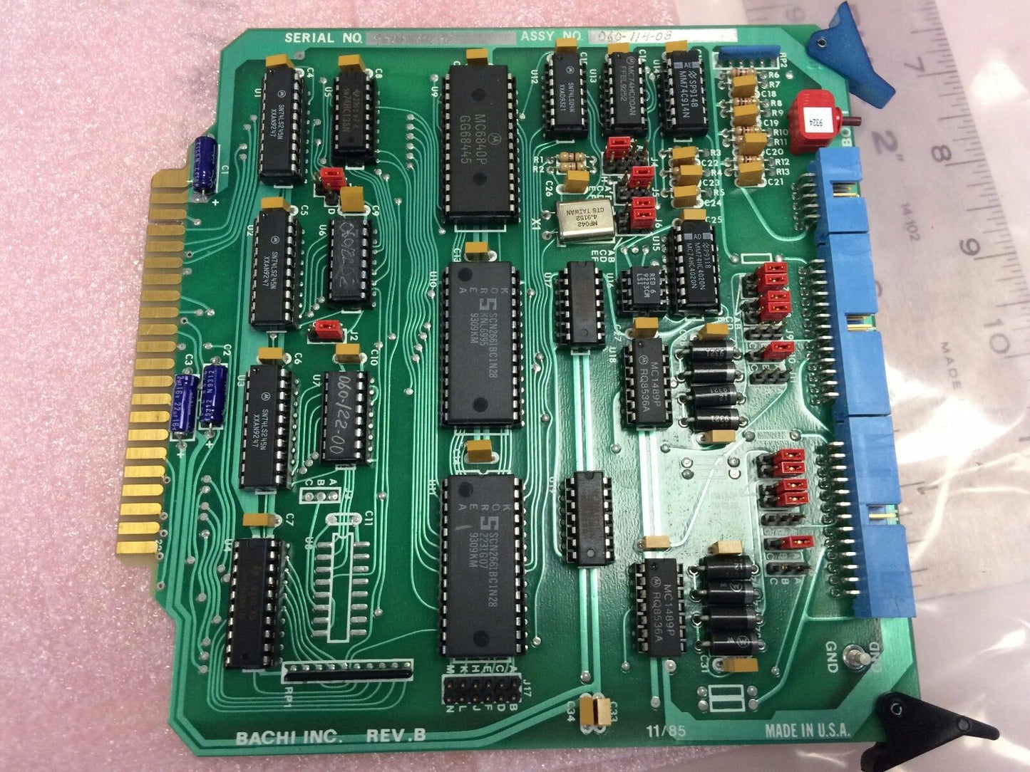 Bachi  060-114-08,11/85 Cpu Circuit Board,Cf