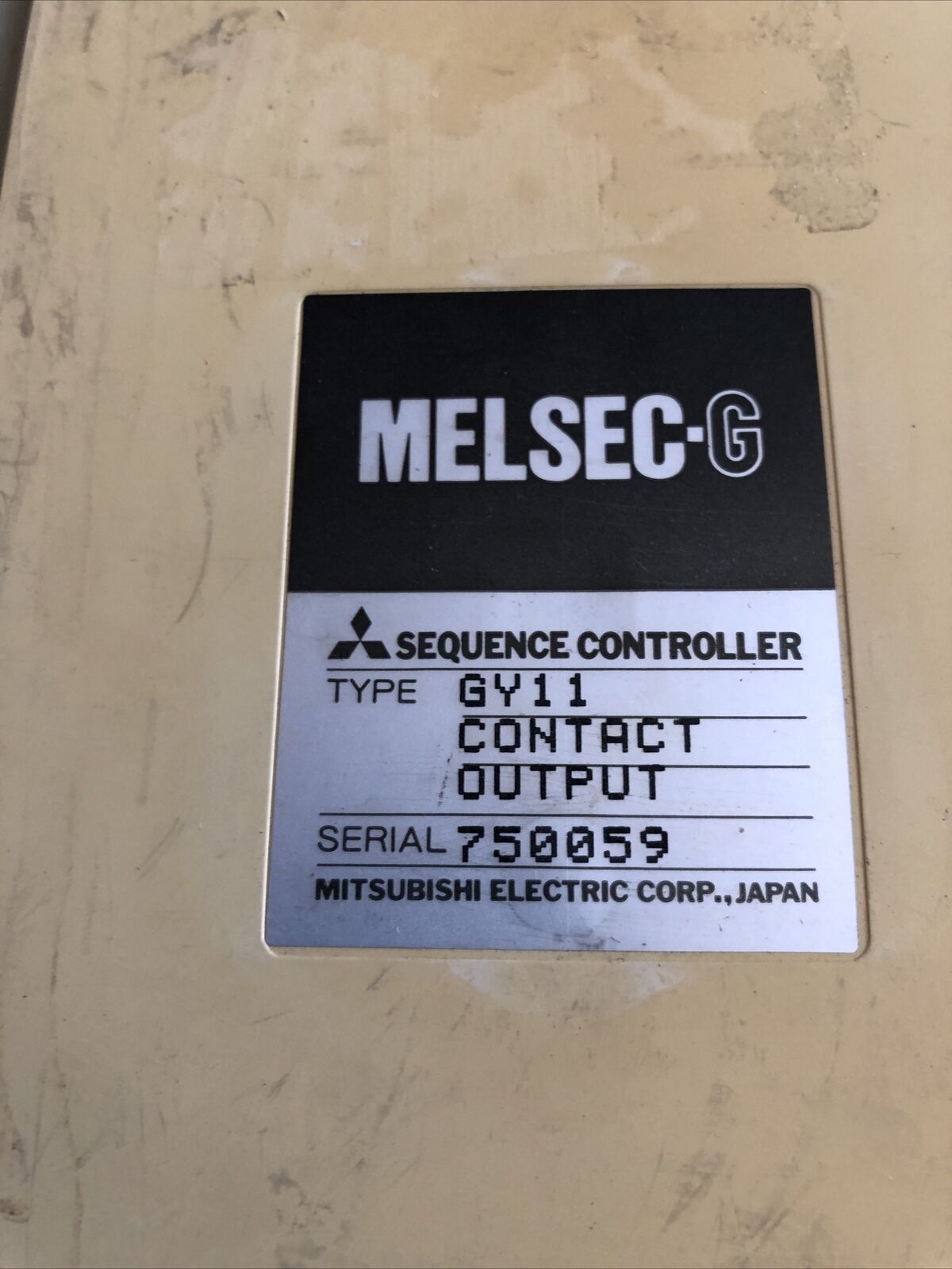 Mitsubishi Gy11 Fcontact Output Melsec Sequence Controller Plc Board,Gyii,Cr
