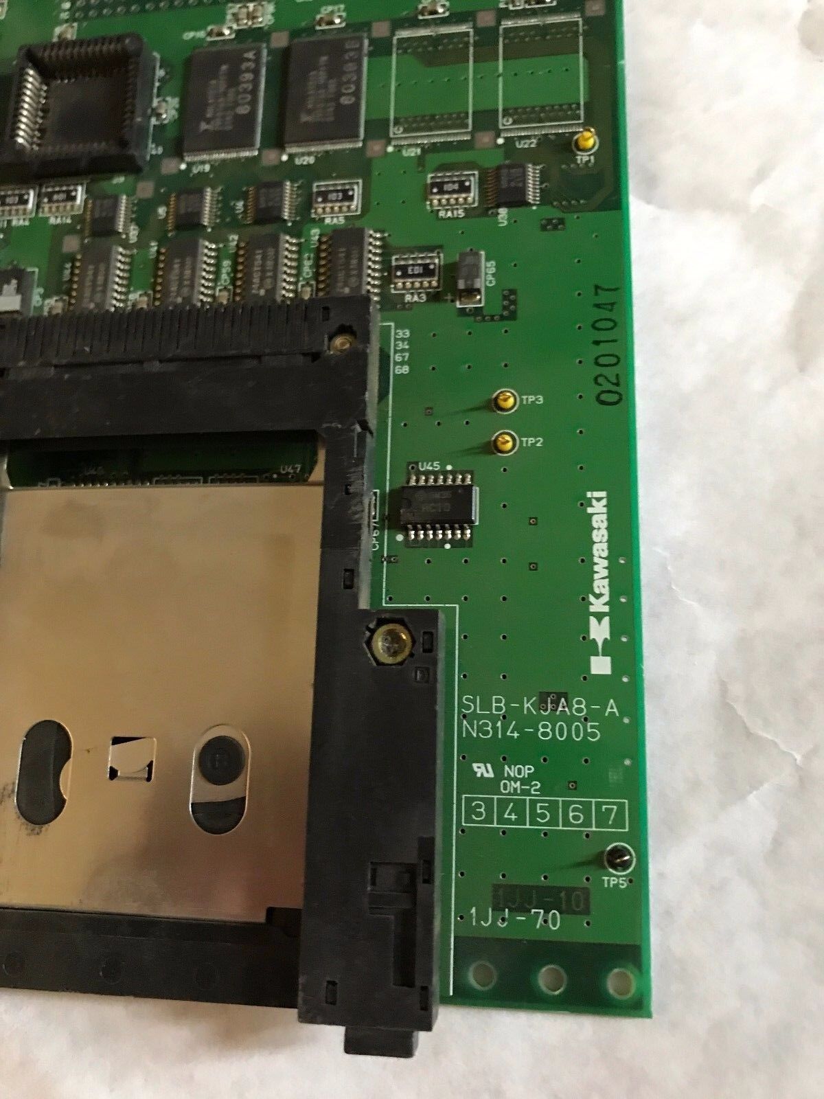 Kawasaki 50999-1914R00,Kawasaki Slb-Kja8-A,N314-8005 I/O Board,1Jj003104,Ct