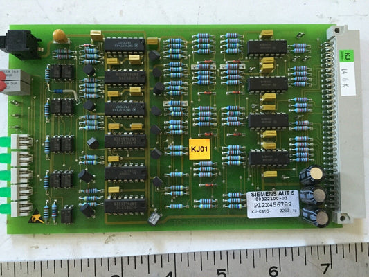 Siemens P12x456789 Aut-5 ,322100 Crashplatine Circuit Board,Bh