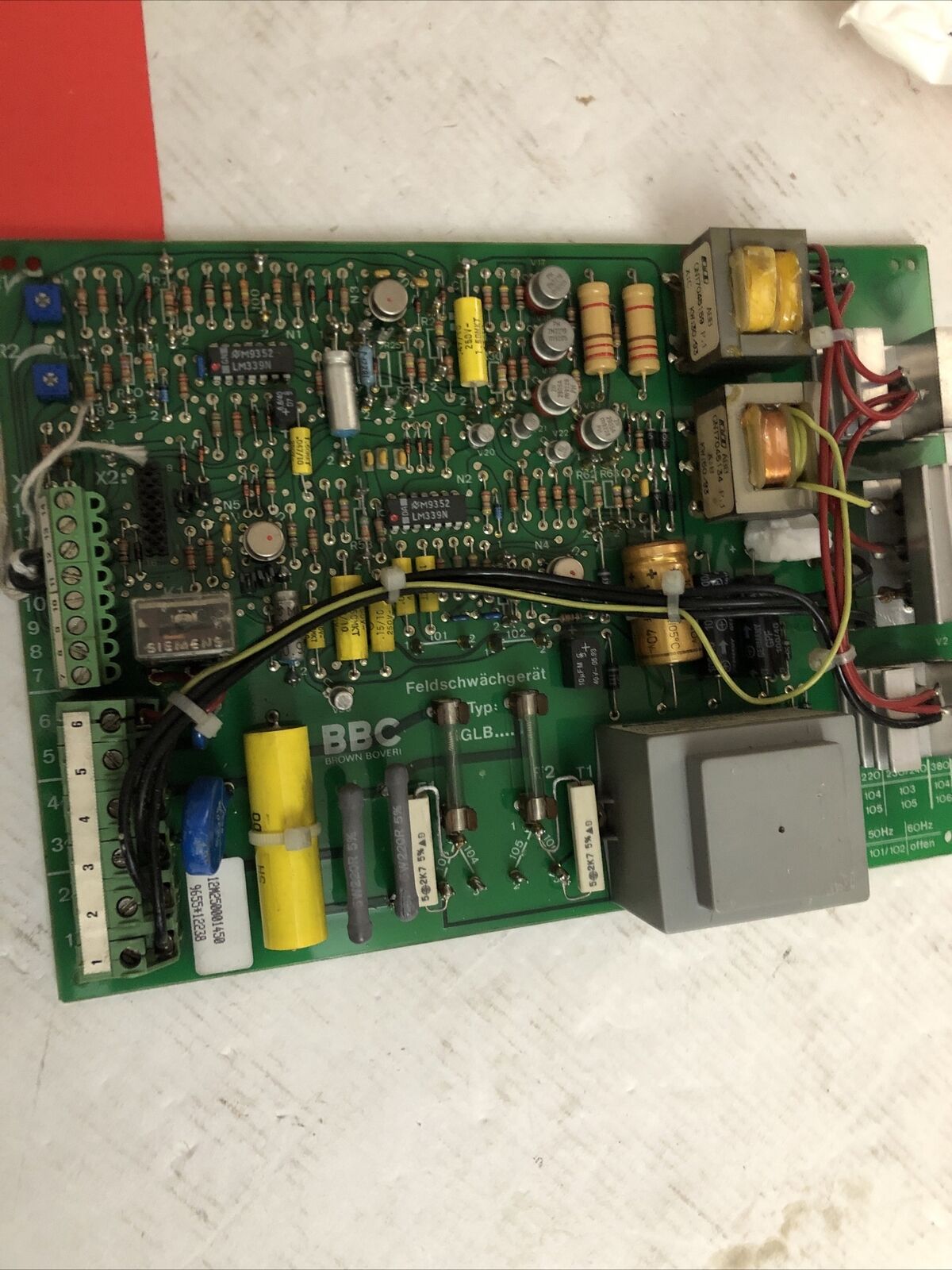 Bbc 12M250001450 9655 * 12238 Brown Boveri Bomac Electro Flyte Power Supply,Cr
