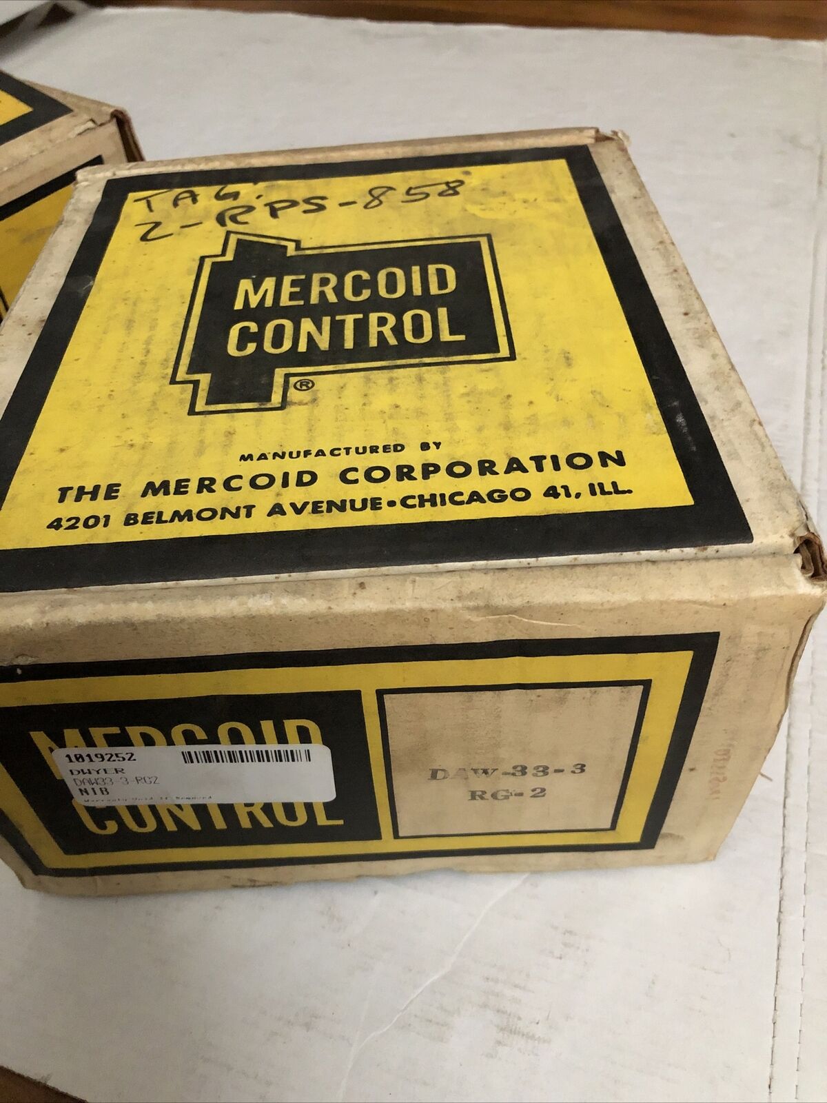 Mercoid,Dwyer Daw 533-3 R 2 Pressure Switch 0-30” Psig Spst Brass Daw333rg2,Cw