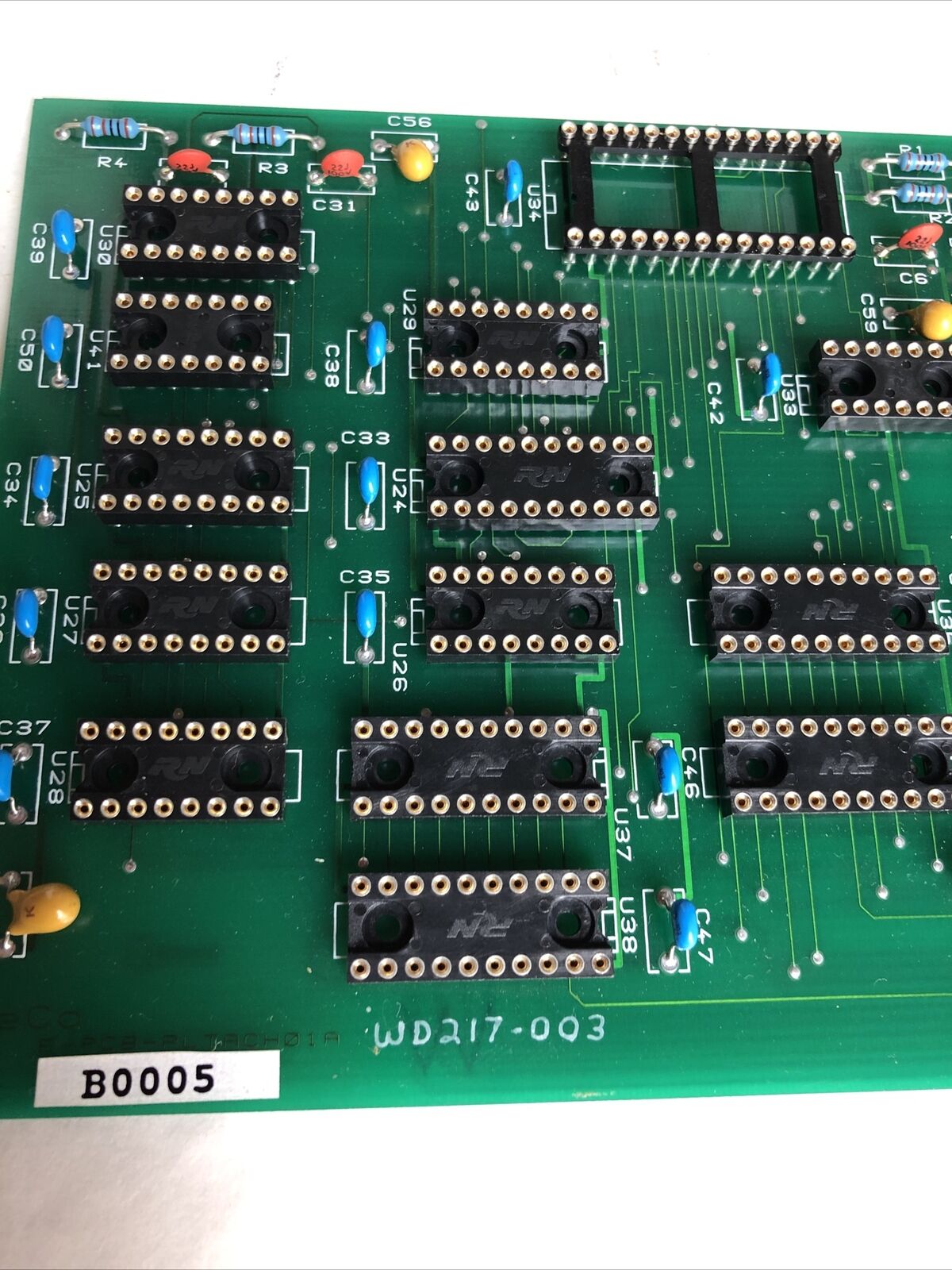 Meco E-Pcb-Pltach 01A Mecoe-Pcb-Pltach O1a Servo Control Board (No Chips),Fg