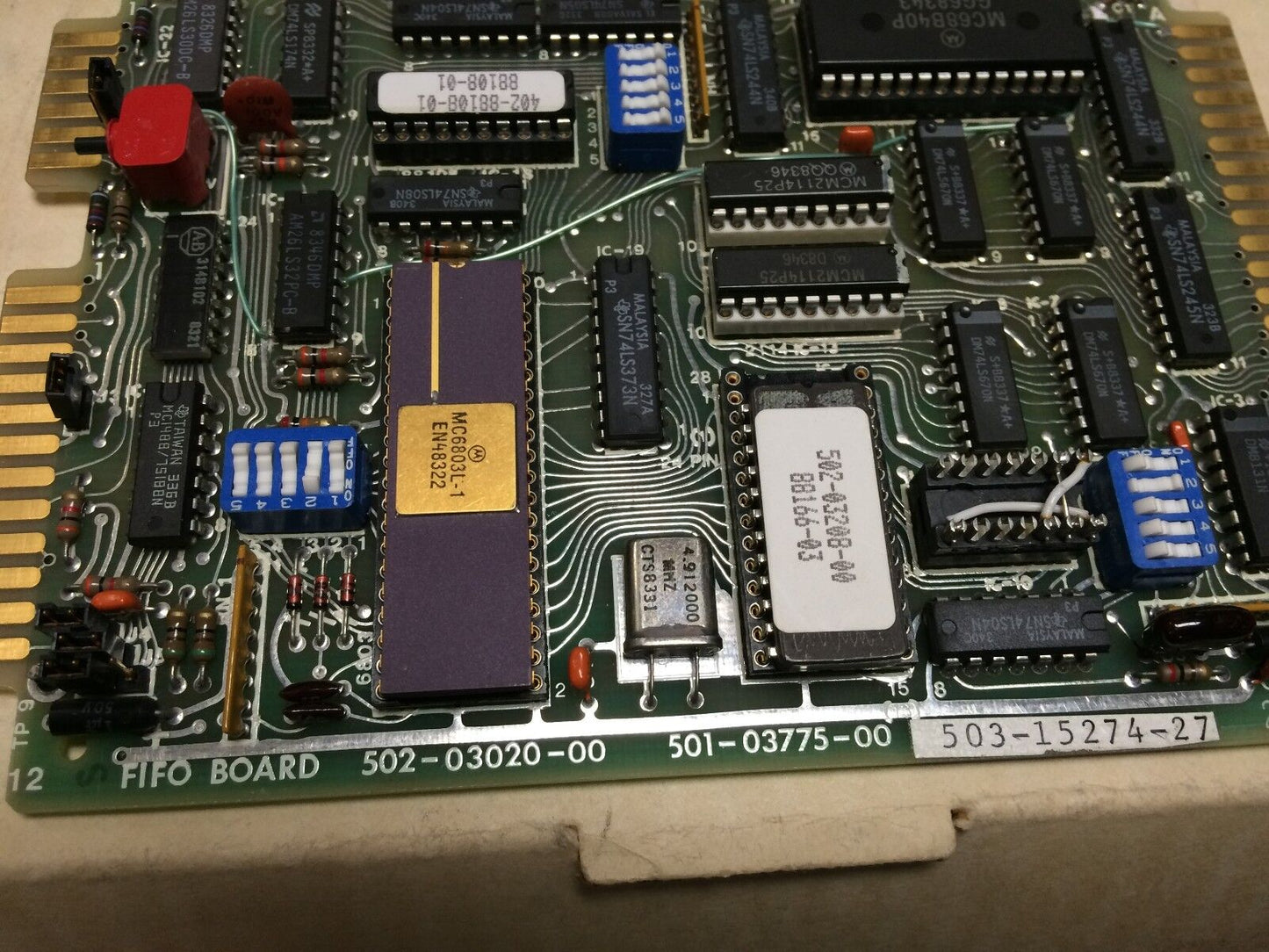 Giddings & Lewis 503-15274-27 Pc Board Fifo 502-03020-00,501-03775-00,Ej