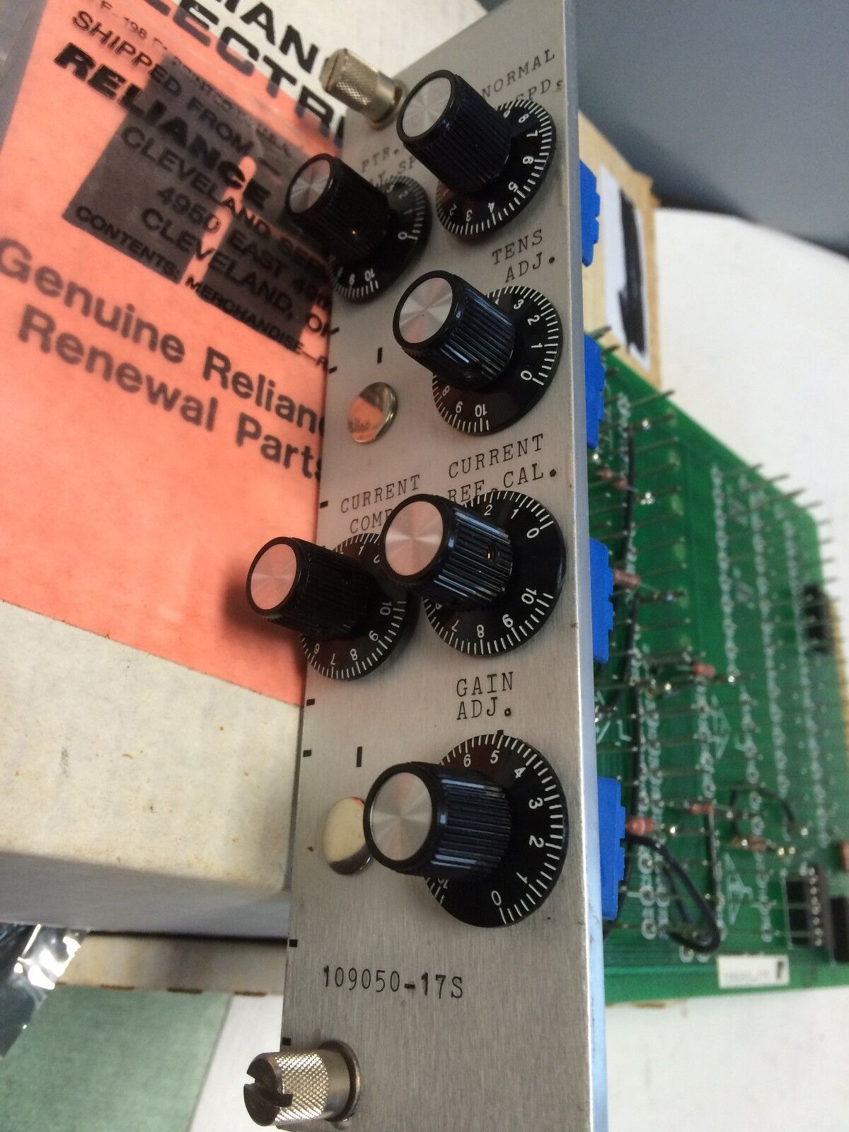 New Reliance Electric Pc Board 109050-17S ,109050-175 ,802286-62A,Cg