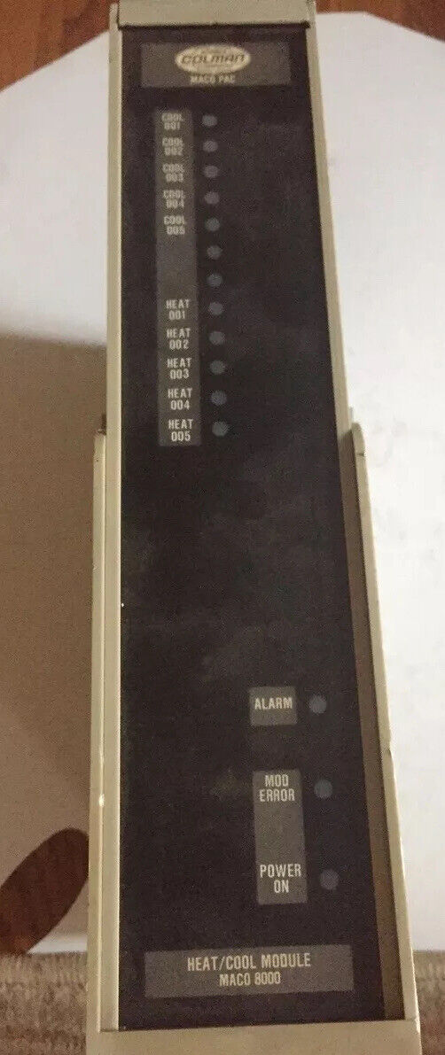 Barber Colman 80Ga-21103-001-0-00,Maco Pac,Maco 8000 Heat/Cool Module,81Zz,Sm