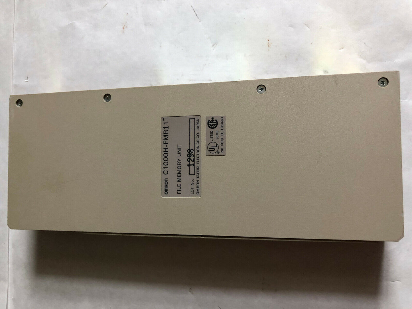 Omron C1000h-Fmr11 Plc File Memory Unit,Omron Fmr11,En