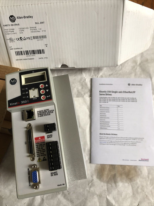 Allen Bradley 2097-V33pr5-Lm Ser:A,Kinetix 350,Sc